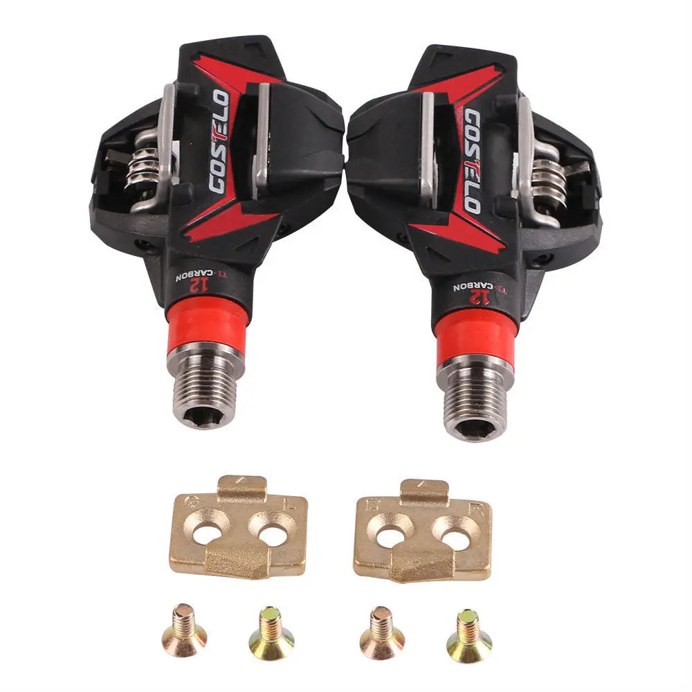 

COSTELO Titan Carbon Mtb Moubntain Bike Pedals with cleats