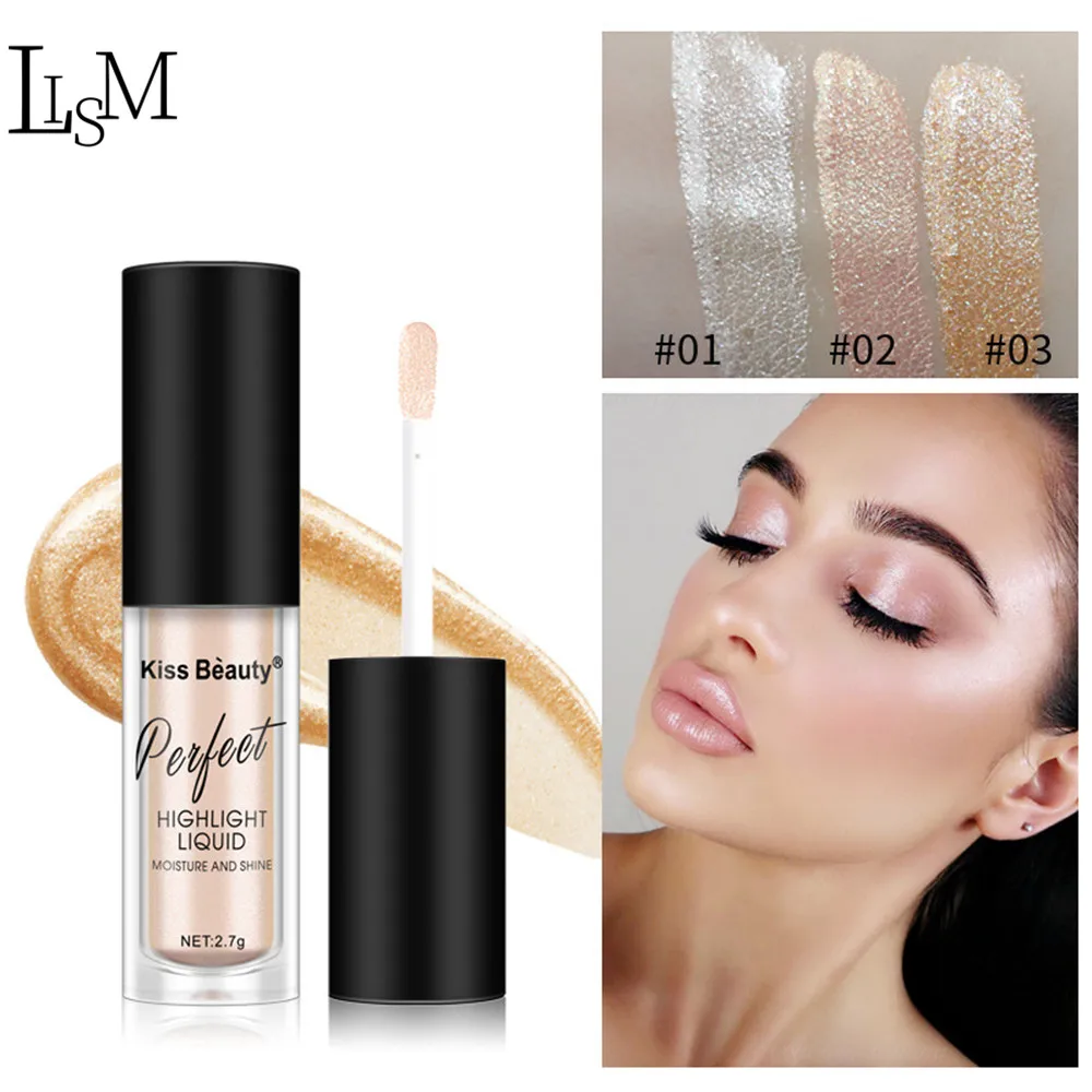 

LISM 2019 New Arrival High-Light Lying Silkworm Brightening Liquid Foundation Concealer Brighten Color Face Brighten Skin Liquid