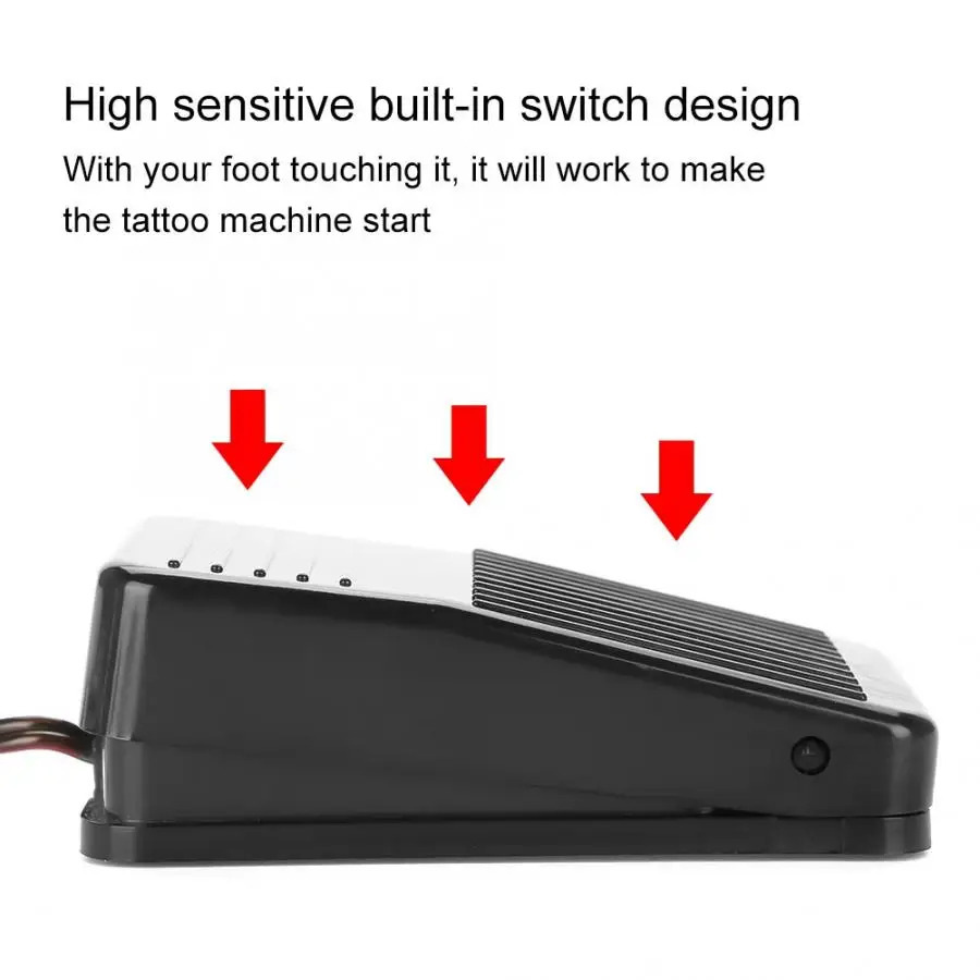 Татуировки педаль переключатель контроллер подводка для глаз бровей боди-арт ножной переключатель для татуировки питание машины аксессуары
