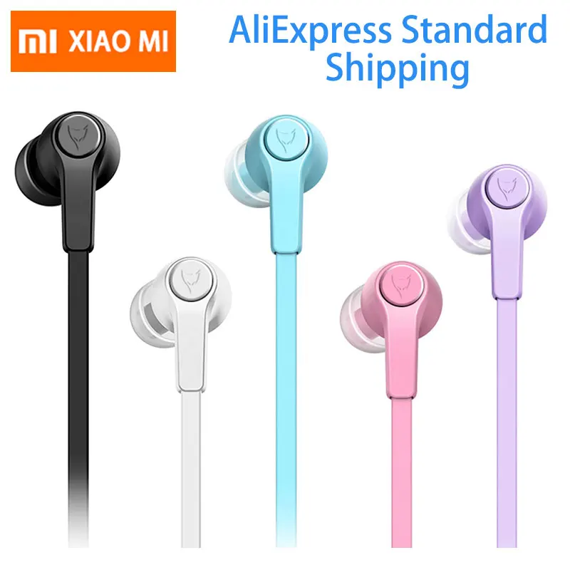 

Original Xiaomi Earphone Mi Colorful version Earphones Mi 3.5MM In-Ear Wired Control With MIC for Huawei Xiaomi Mi Smartphon