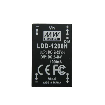 

Tai Wan LDD-1200H 1200mA MEAN WELL Switching Power Supply Original DC-DC Constant Current Step-Down LED Driver Accessories
