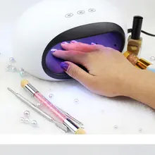 48 Вт Профессиональный умный аппарат для фототерапии УФ светодиодный Сушилка для ногтей лампа для лечения Пальцев Ног Гель-лак для ногтей маникюр