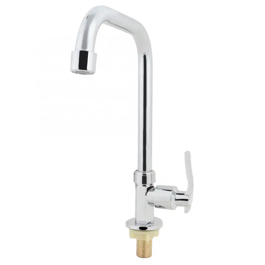 

G1/2" Brushed Alloy Cold Water Kitchen Faucet Kitchen Sink Basin Taps new
