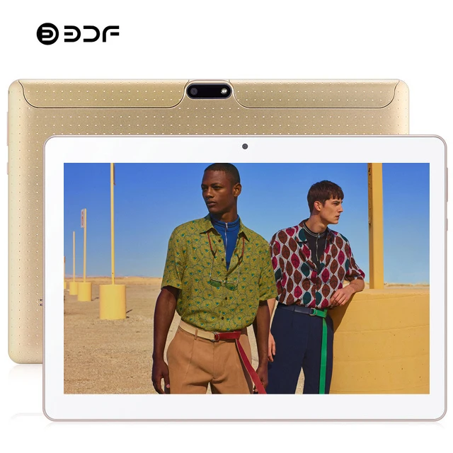 BDF Tablet 10 Inch Android 7.0 Octa Core 4GB+64GB Tablet Pc 3G Tablet Dual SIM Card Tab Android Lap