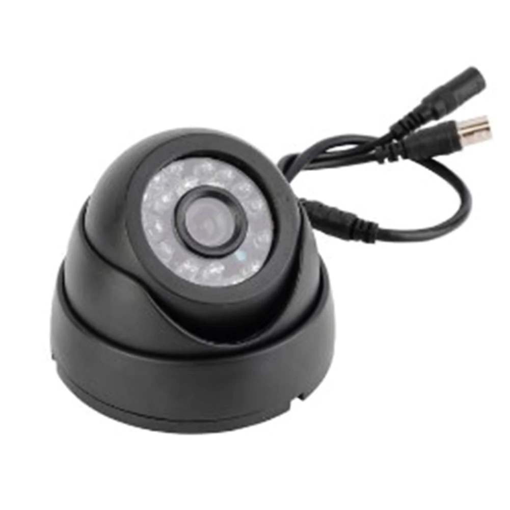 

1200TVL Dome Indoor Security Home Plastic Weatherproof Mini Surveillance Infrared Night Vision HD Camera Bus