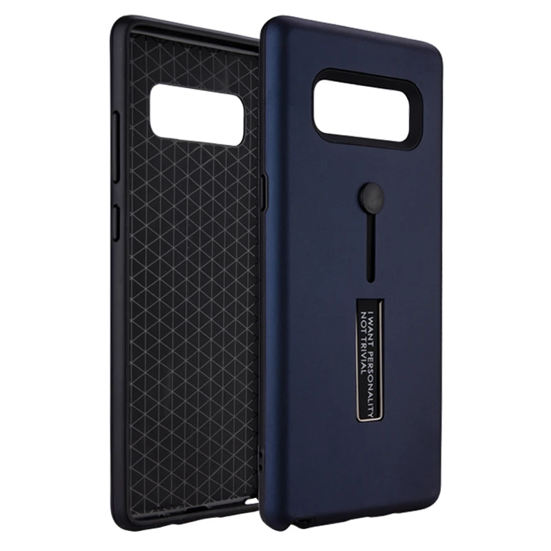 Amor Case for Samsung Galaxy Note 8 Silicone PC Shockproof Kickstand Cover Coque N950 Note8 Phone |