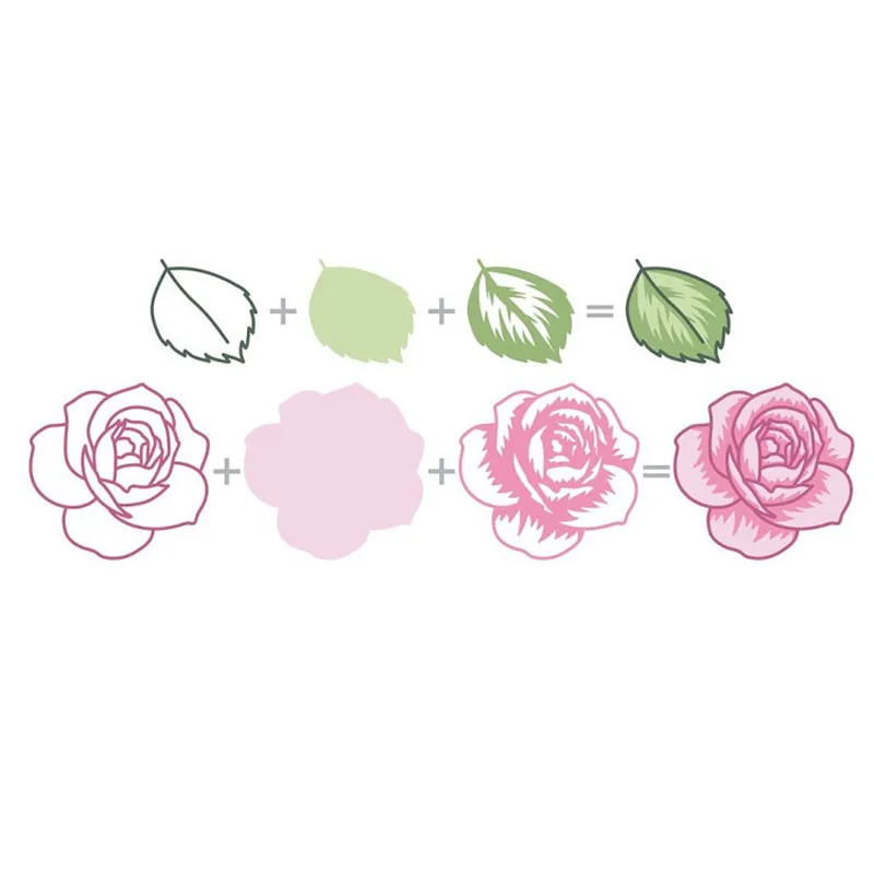 

HamyHo Leaves Flower Frame Metal Cutting Dies DIY Scrapbooking Photo Invitation Cards Making Decorations Embossing Handcrafts