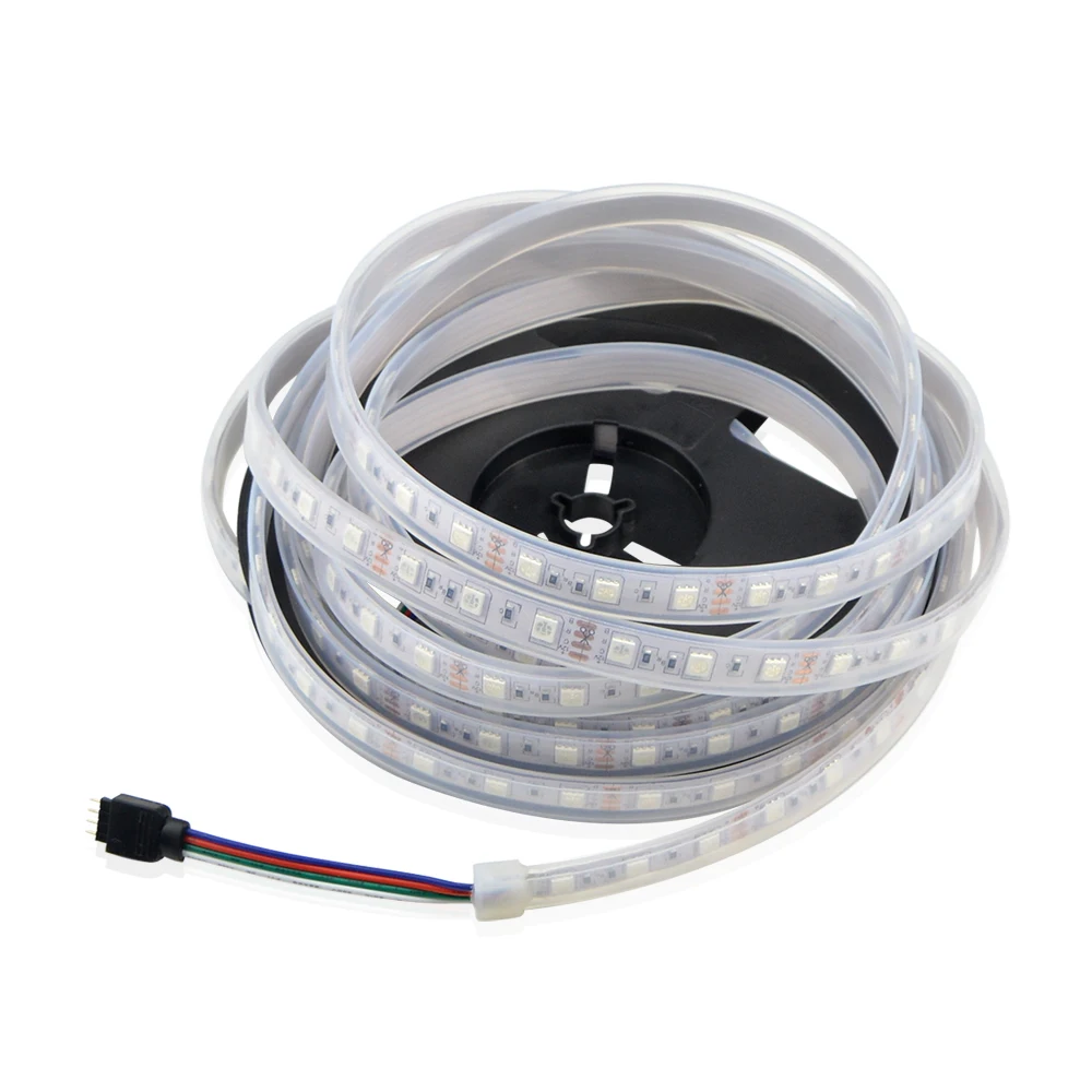 SMD 5050 IP67 Silicone Tube Waterproof LED Strip Tape 60Led/m 5m DC12V