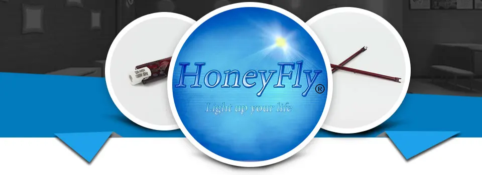 HoneyFly 1 шт. J254 инфракрасный галогенная лампа 1000 Вт/1300 Вт 220 В 254 мм R7S инфракрасная лампа Ruby одного спираль сушки кварцевые галогенные лампы