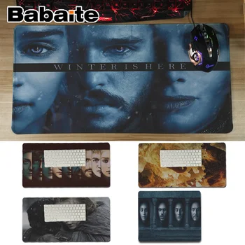 

Babaite Cool New Game of Thrones Gamer Speed Mice Retail Small Rubber Mousepad Free Shipping Large Mouse Pad Keyboards Mat