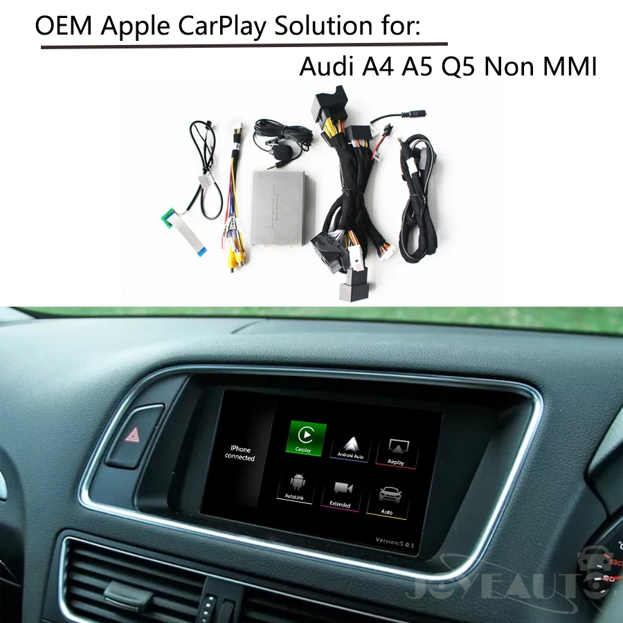 Aftermarket OEM Apple Carplay IOS Airplay Android Auto Retrofit Upgrade A4 A5 Q5 S5 Symphony No