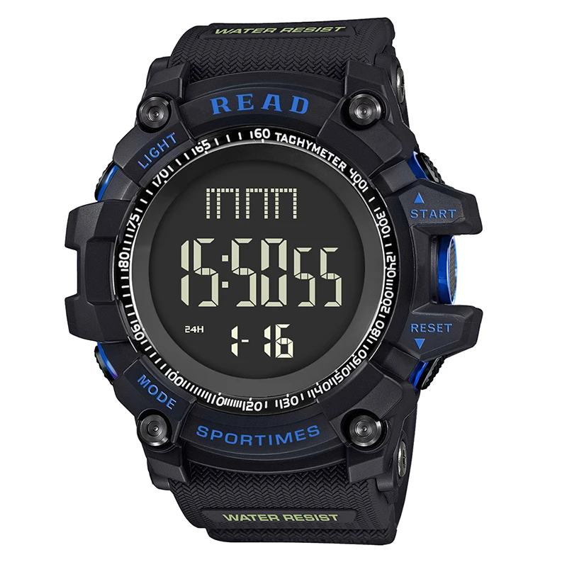 

Congdi 90002 Men Military Watch 30bar Waterproof smart watch LED Display Alarm Digital Clock for men women   Shock