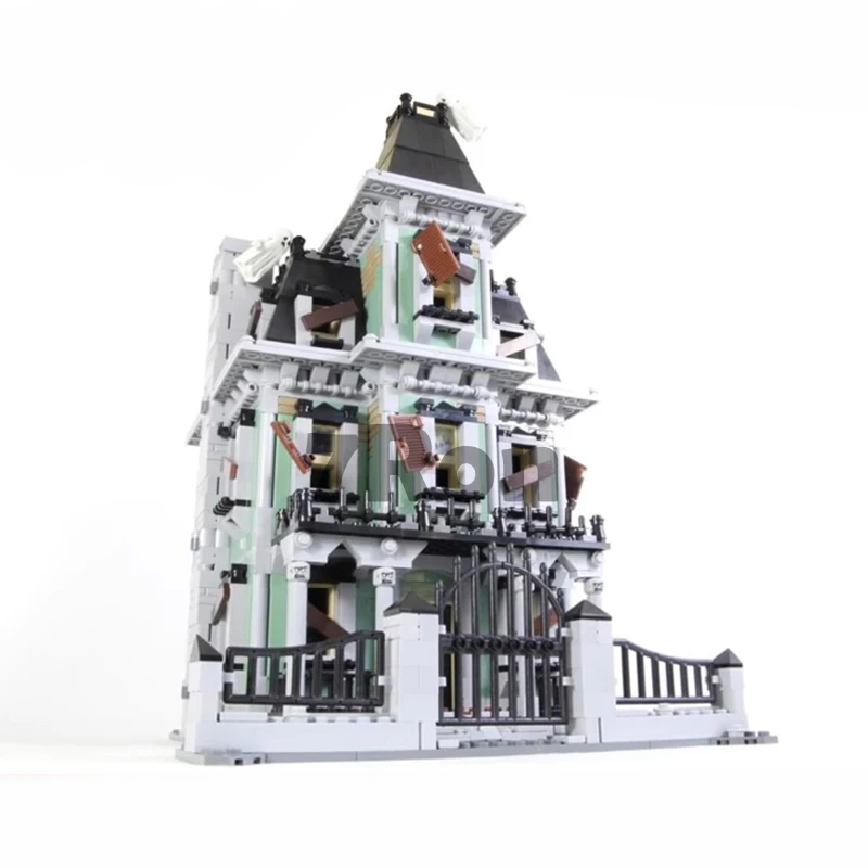 

2141Pcs City Monster Fighter Haunted House Model Building Kits Figure Blocks Bricks Toys hobbies Compatible with lego 10228