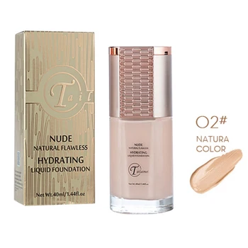 

40ml Liquid Foundation Soft Long Lasting Oil Control Full Cover Concealer Liquid Foundation Cream Fashion For Woman Makeup L9
