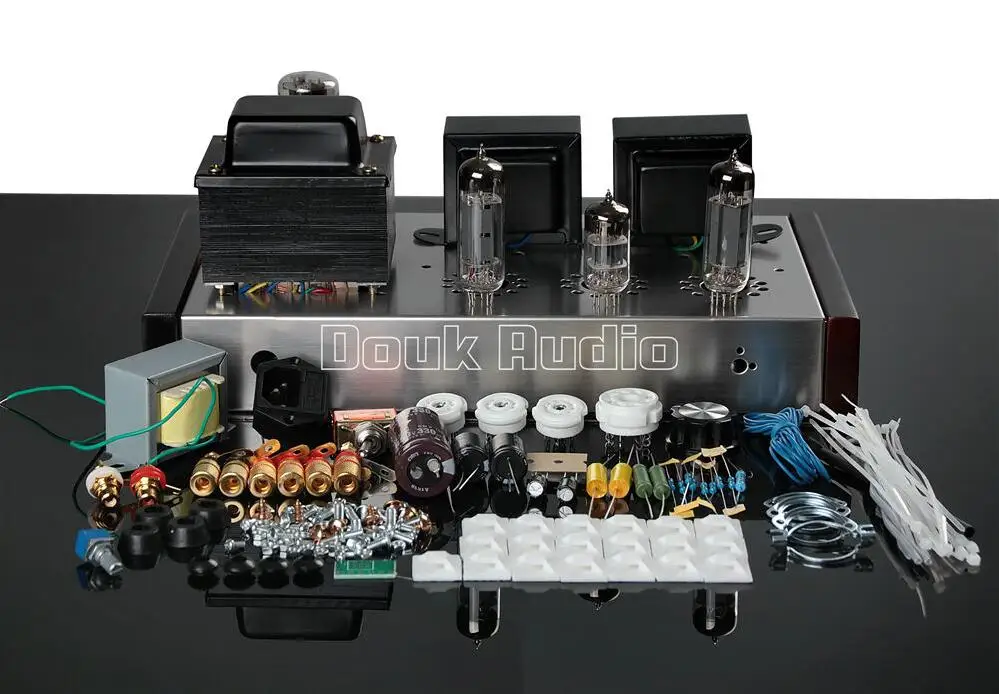 Douk Audio HIFI 6P14 усилитель клапанной трубки стерео Одноцветный мощности класса A