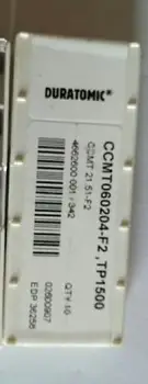 

10PCS TOOLS CARBIDE INSERT CCMT060204-F2 TP1500