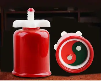 

Rotary vacuum cupping hand-twisted non-pumping negative pressure massage cupping suction magnetic therapy rotating moisture tank