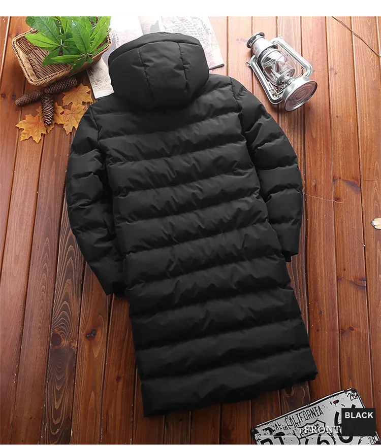 MRMT 2018 брендовые Осенние новые длинные Для мужчин Куртки хлопковой подкладкой утепленные пальто для мальчиков-подростков хлопковые Кепки