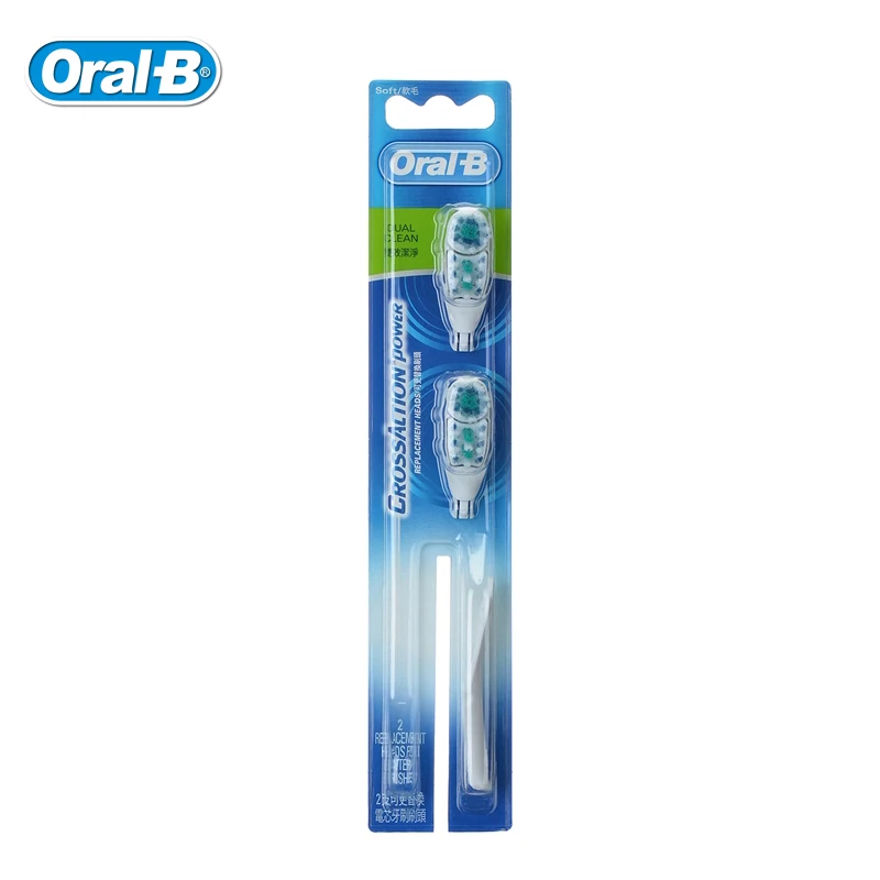 Oral B Сменные насадки для зубных щеток Dual Clean совместимые с крестиками