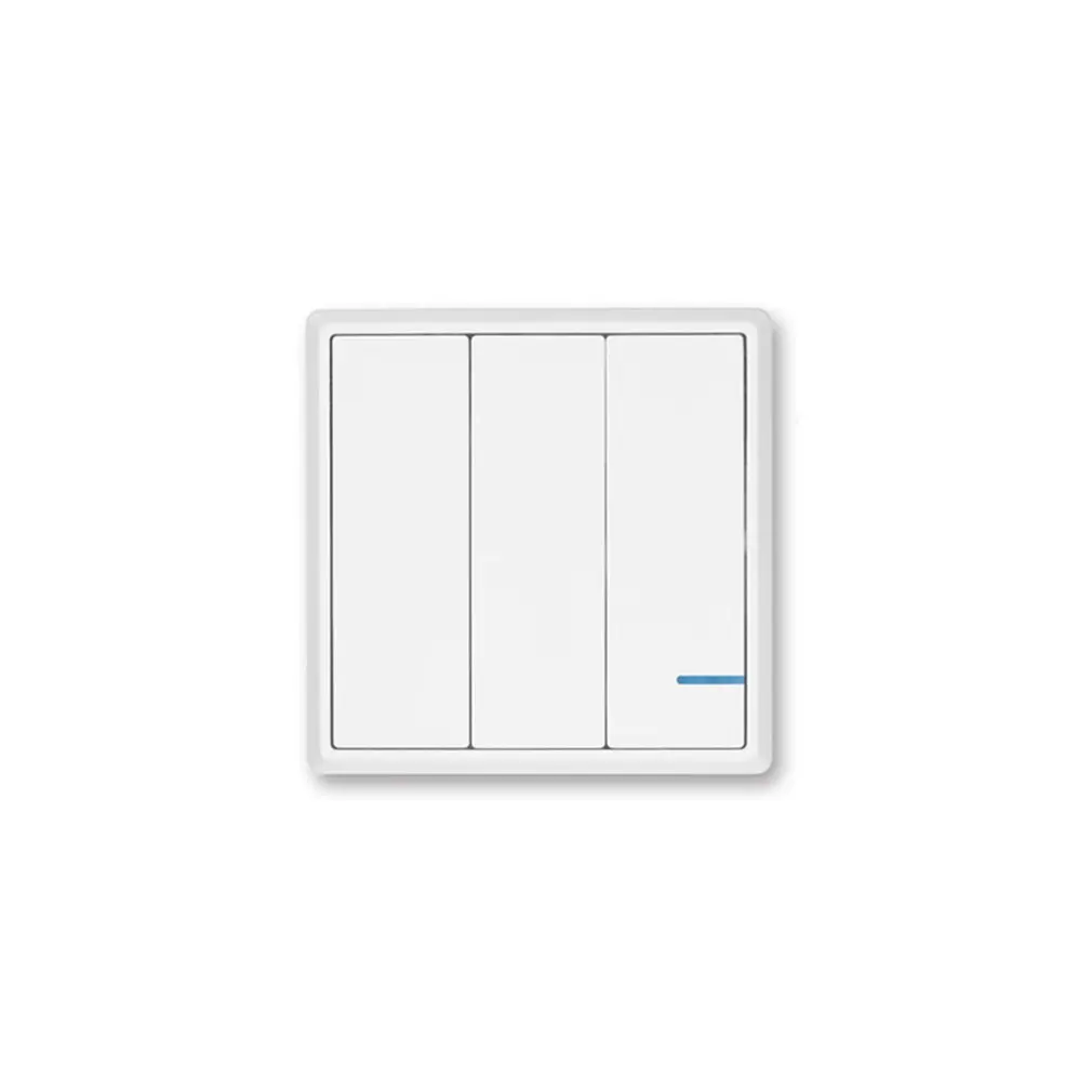 

SW-K3 86 Type RF Remote Wall Control Light Wireless Switch Waterproof Panel Home Switch Three Button