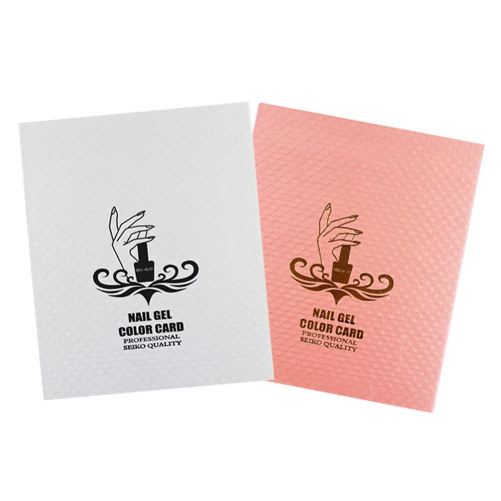 

3 Colors 120/216 Colors Card Model Nail Gel Polish Color Display Box Book Dedicated Card Chart Painting Manicure Nail Art Tools