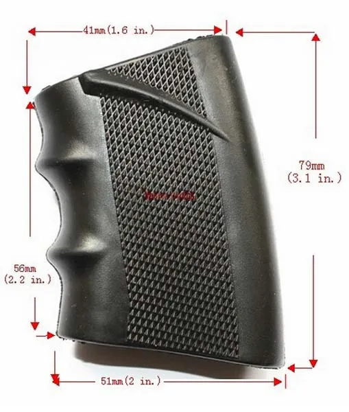 Pistol Grip Rubber Cover Acom 4