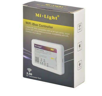 

DC 5V Mi Light WiFi iBox LED Controller Smart Night light 2.4G Wireless WiFi rgb Controller For all Milight LED Bulb Lighting