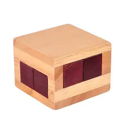 Высокое качество деревянная Волшебная коробка игра-головоломка Любань замок IQ игрушки для детей Взрослые развивающие игрушки мозг тизер