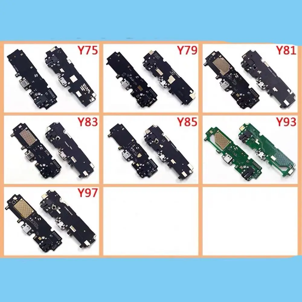 VIVO Y75 Y79 Y81 Y83 Y85 Y93 Y97 USB-зарядка FPC FFC гибкий кабель печатная плата разъем микрофон