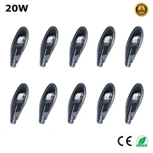 10 шт. 20 Вт светодиодный уличный свет уличная дорога сад парк уличный свет 85-265 в Наружное освещение водонепроницаемый