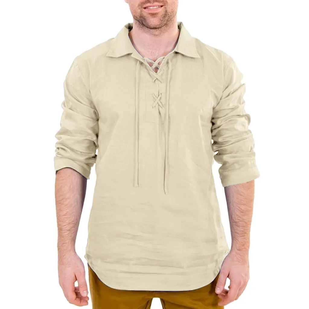 Однотонная Черная Мужская рубашка ropa hombre, летняя повседневная льняная и хлопковая рубашка с длинным рукавом, Мужская Облегающая рубашка Camisas De Hombre