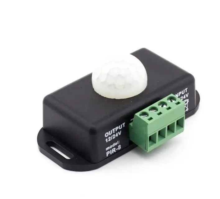 DC 12 24V PIR 8 Body Sense Infrared PIR Motion Sensor Switch Controller
