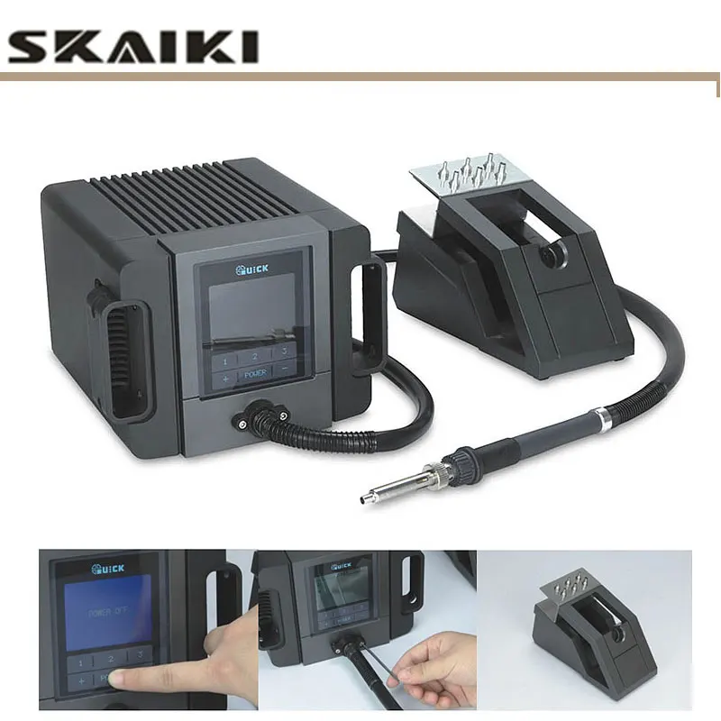 Kaiki TR1100 200 W бессвинцовый паяльная станция горячего воздуха SMD паяльная станция Электрический сварочный аппарат