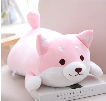 b Inu Dog 1 шт. 35/55 см Мягкие Плюшевые Kawaii толстый Косплей Shiba «Лисья Секретная служба»(Inu и собаки из мультфильма, подушка для детей girlfreind подарок на день рождения - Цвет: b Inu Dog