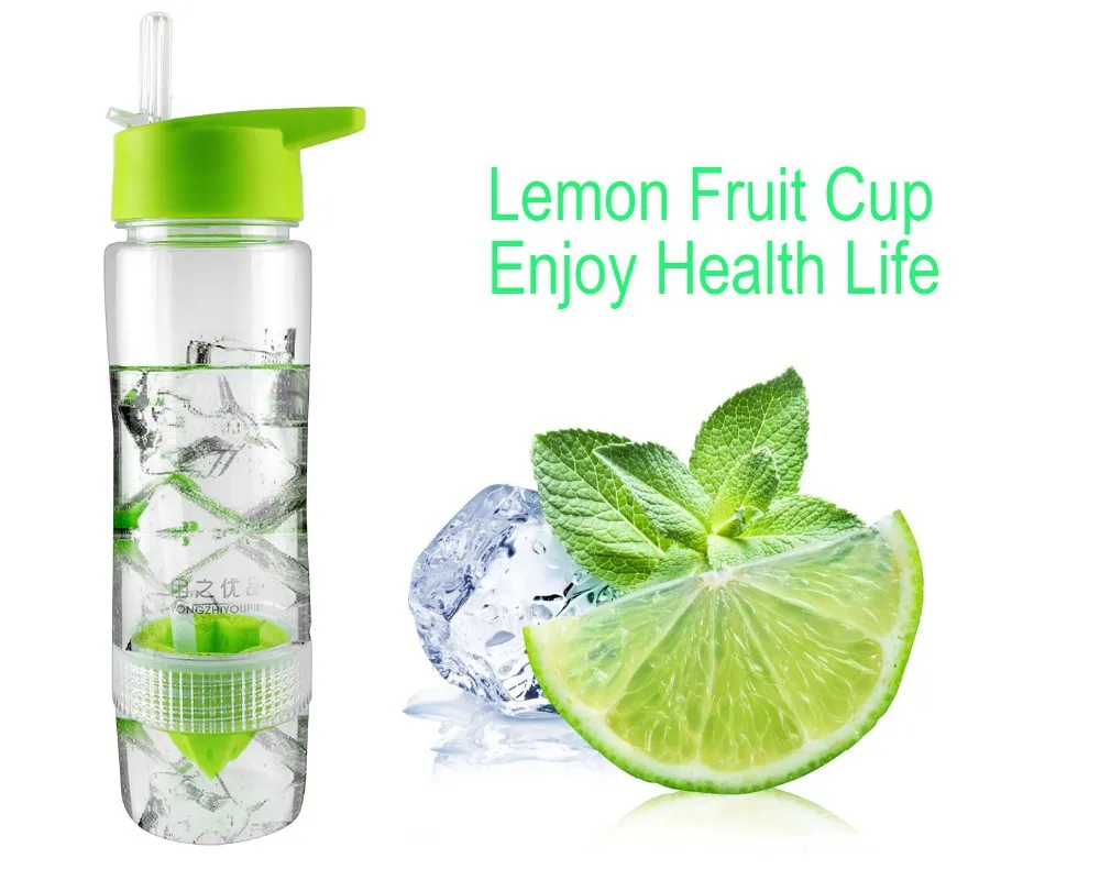 700ml Lemon Juice Squeeze Bottle My Food Grade Plastic Sport Travel