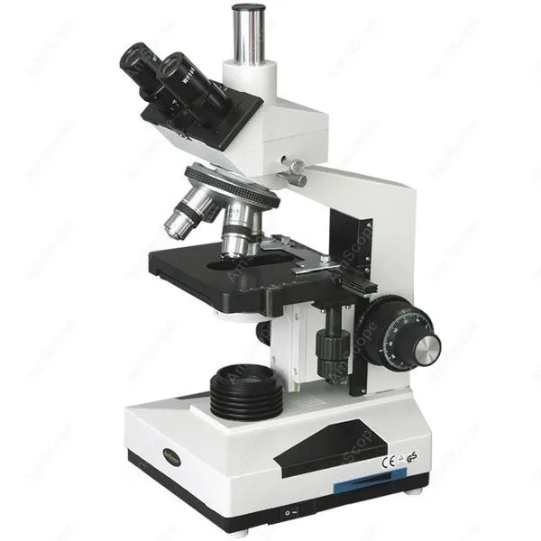 Микроскоп галогенный композитный 30 Вт Тринокулярный амскоп 40x 2000x Вт|microscope