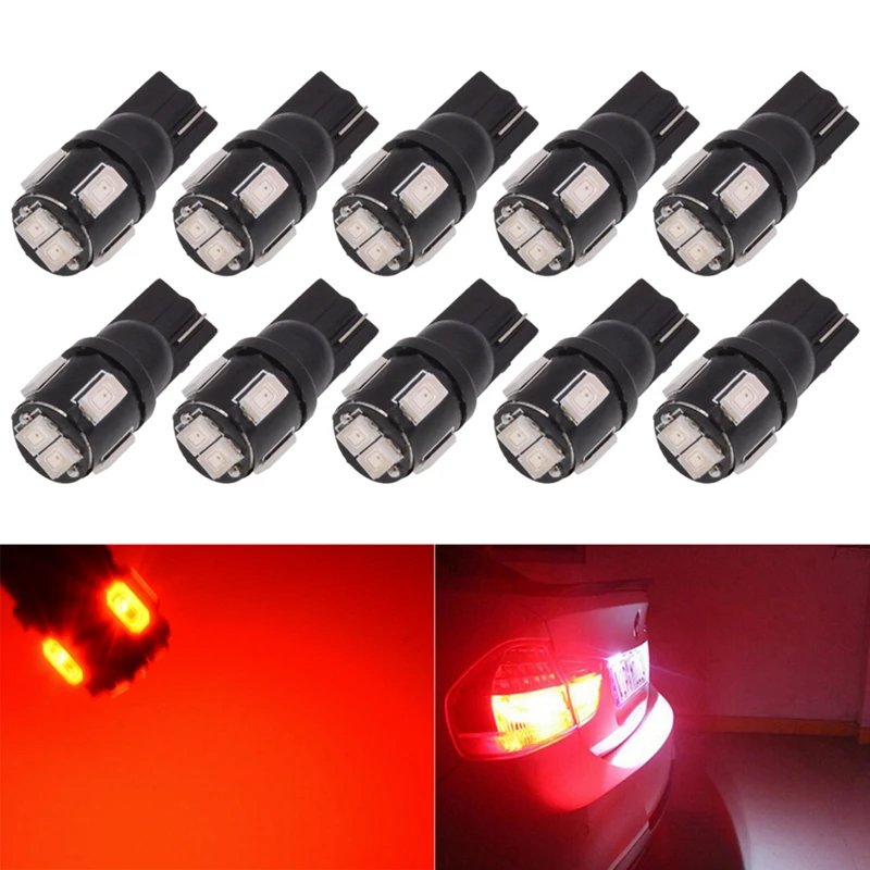1 Pack T10 W5W Led Bulbs Interior Reading Trunk Cargo Lights Courtesy