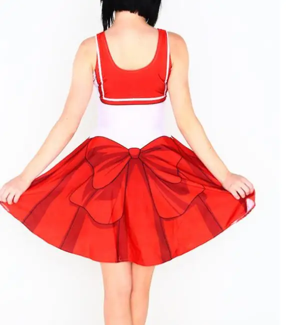 2017 женские летние аниме Сейлор Мун Косплей Платья 10 видов стилей|cosplay dress|sailor moon