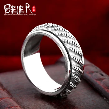 

Beier sterling jewelry fashioned on aclassic band with zhe highest quality BR925R034