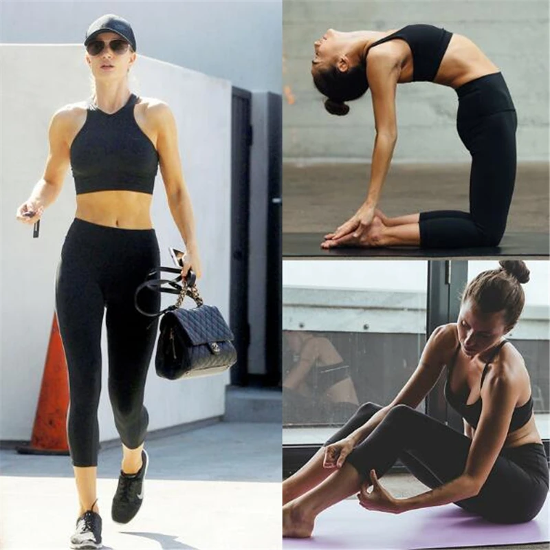

Women Yoga Pants High Elastic Fitness Sport Leggings Tights Slim Running Sportswear Sports Pants Quick Drying Training Trousers