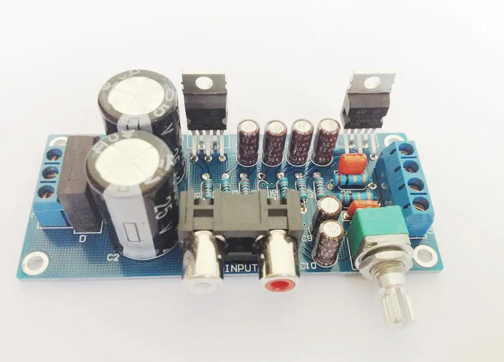 DIY комплекты TDA2030 усилитель мощности плата 2 0 стерео аудио OCL 18Wx2 или BTL