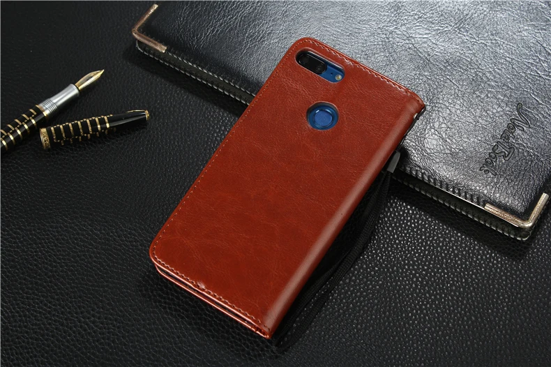 Чехол для телефона на Honor 9 Lite Чехлы Флип кожаный бумажник крышка роскошь huawei