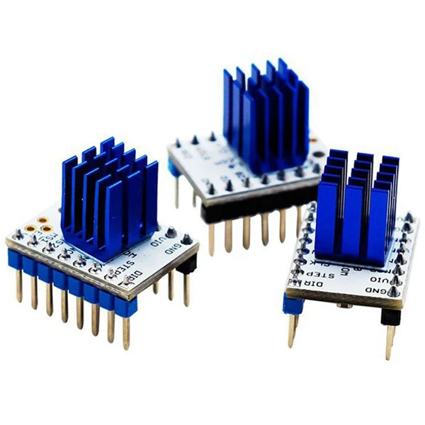 HOT-4Pcs Tmc2208 V1.2 шаговый двигатель бесшумный драйвер силовая трубка StepStick встроенный драйвер ток 1.4A пиковый ток 2A Замена Tmc