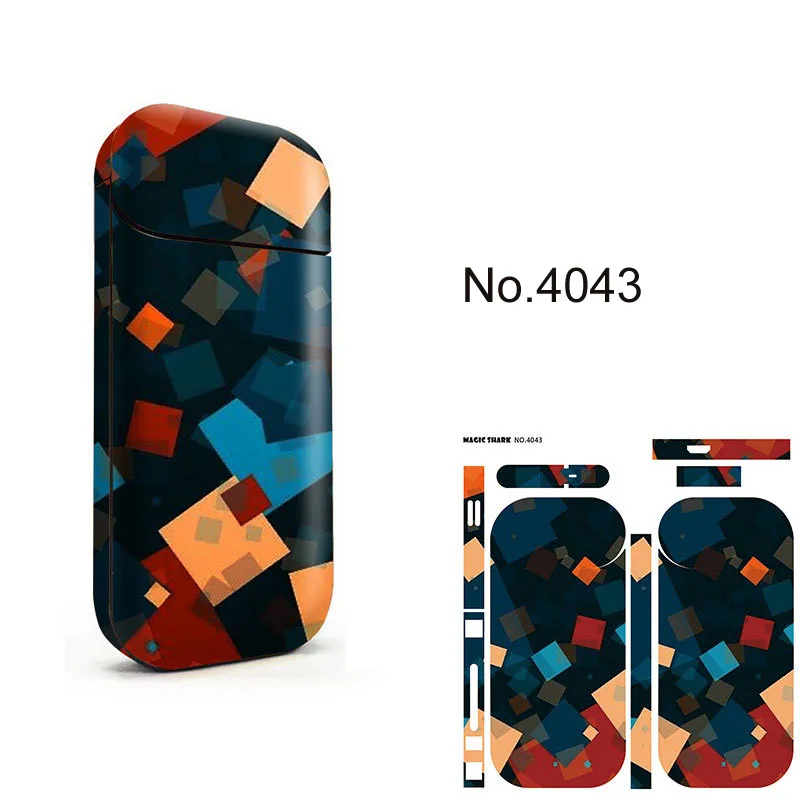 Colorful Bump Sticker For IQOS 2.4 Plus E Cigarette Accessories Protective Cover Antiscratch Film