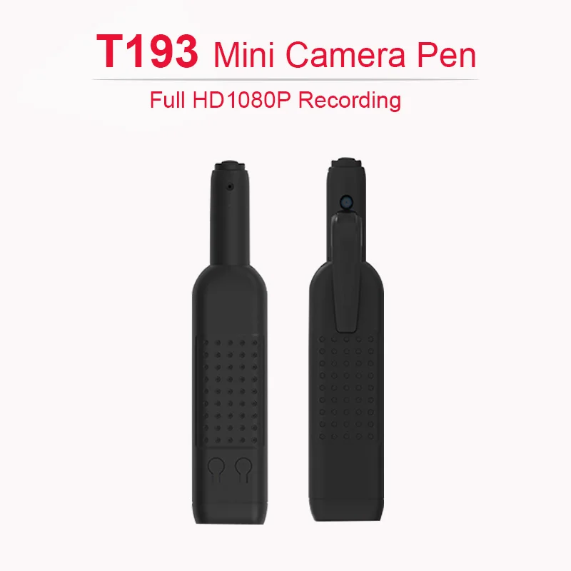 T193 Pen Camera Full HD 1080P Mini Secret Camera Portable Small Camera Mini DVR Digital Mini DV Camera Espion Support 128GB Card