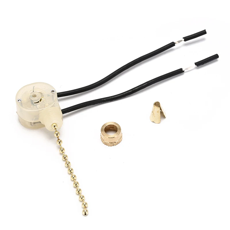 1pcs Universal Wall Light Replacement Pull Chain Cord Switch