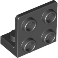 Объемный кронштейн 1x2-2x2 перевернутый блок для самостоятельной сборки деталей