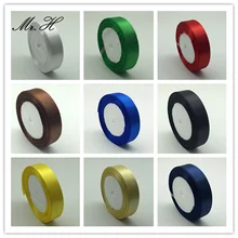 20mm 25 Yards Satin Ribbon  for DIY Bow Craft Decor Wedding Party Decoration Gift Wrapping Scrapbooking Supplies