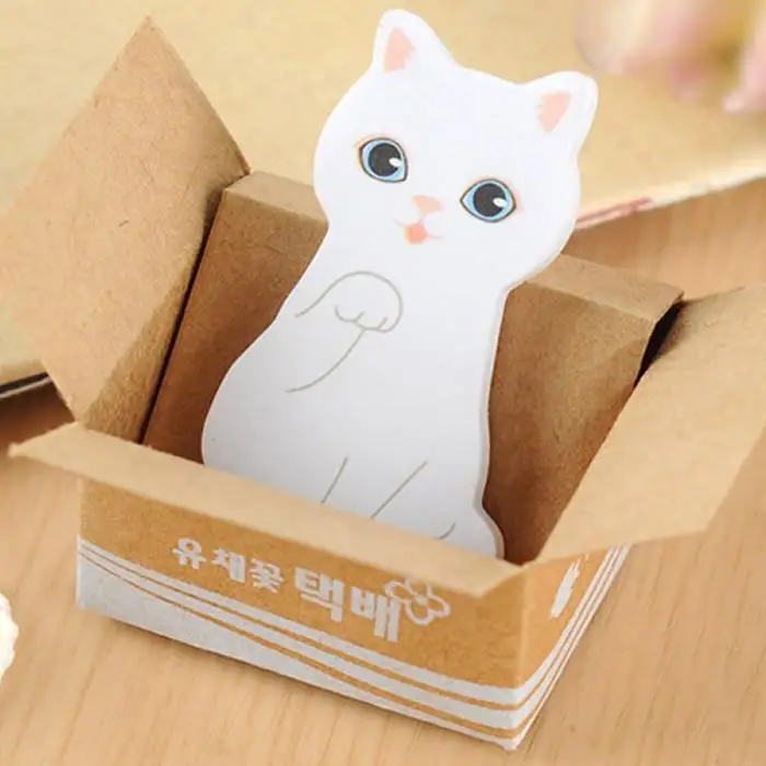 Корейские мини милые Мультяшные животные Kawaii Cat Friut липкий блокнот для заметок липкая закладка для заметок школьные канцелярские принадлежности Papeleria - Цвет: ARI