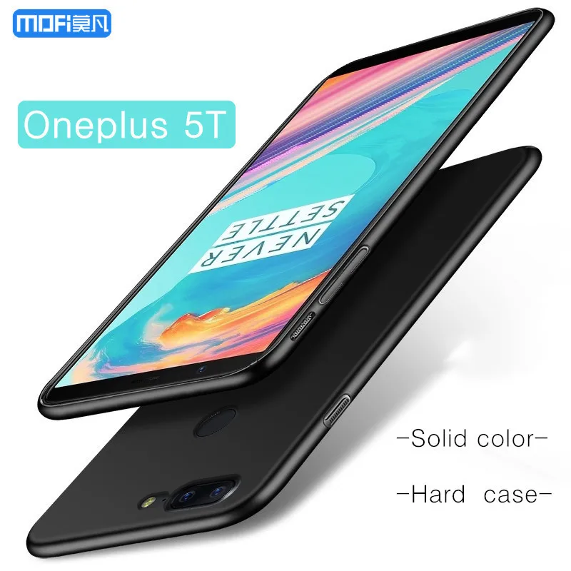 Чехол для oneplus 5 T, Твердый чехол из поликарбоната, чехол для one plus 5 T, чехол MOFi oneplus A5010, чехол для oneplus 5 t, чехол, черный, 6,01 дюйма